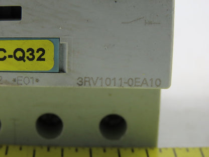 Siemens 3RV1011-0EA10 3Hp 600V 0.28-0.4A Manual Motor Starter Breaker Lot Of 4