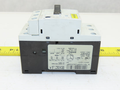 Siemens 3RV1011-0EA10 3Hp 600V 0.28-0.4A Manual Motor Starter Breaker Lot Of 4