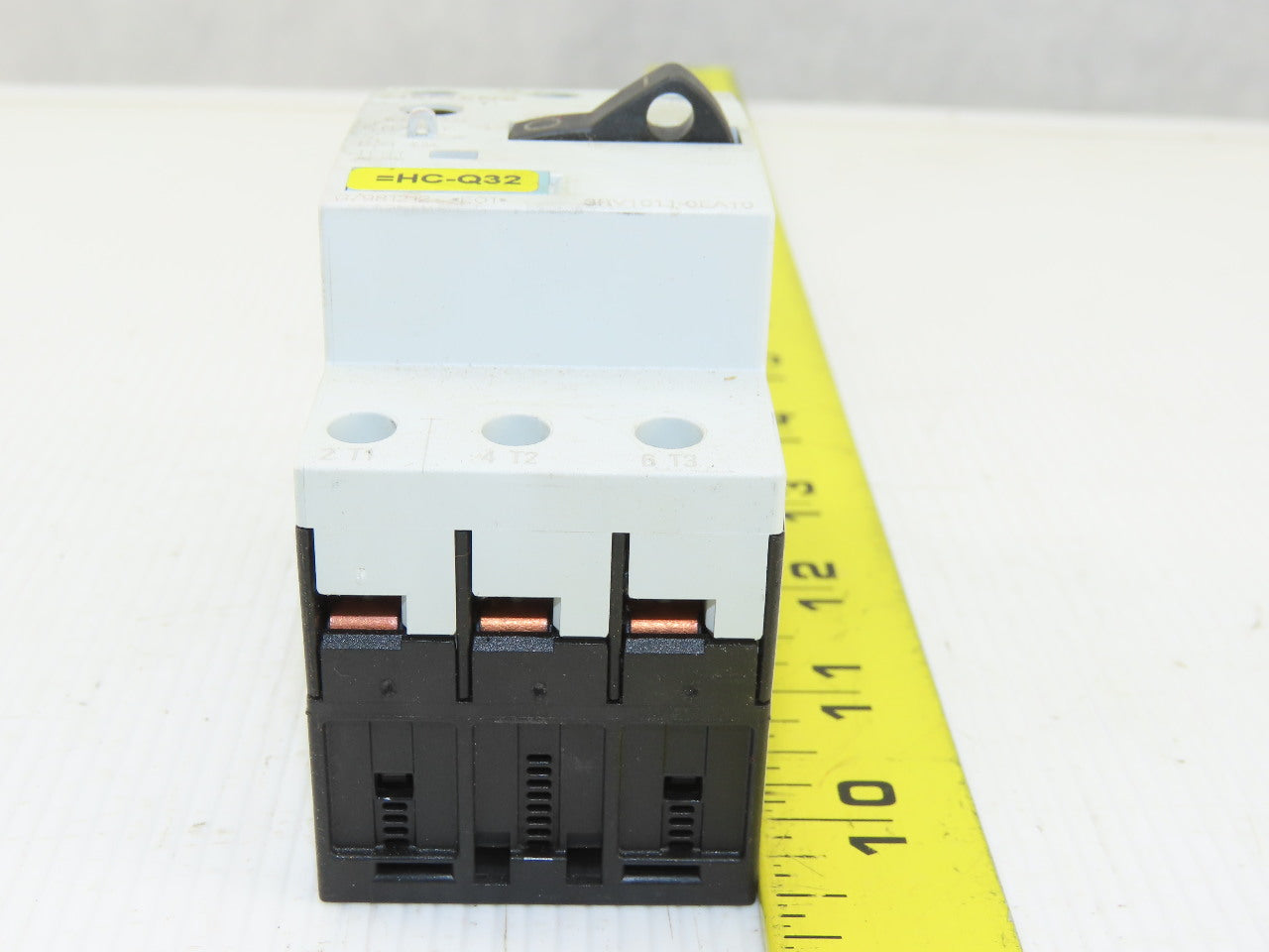 Siemens 3RV1011-0EA10 3Hp 600V 0.28-0.4A Manual Motor Starter Breaker Lot Of 4