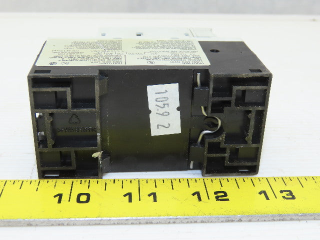 Siemens 3RV1011-0EA10 3Hp 600V 0.28-0.4A Manual Motor Starter Breaker Lot Of 4