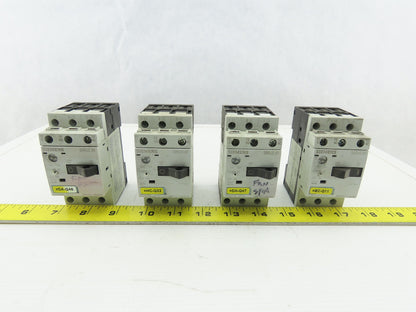 Siemens 3RV1011-0EA10 3Hp 600V 0.28-0.4A Manual Motor Starter Breaker Lot Of 4