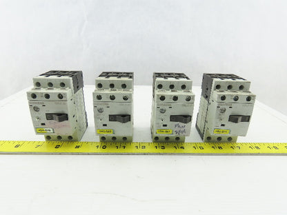 Siemens 3RV1011-0EA10 3Hp 600V 0.28-0.4A Manual Motor Starter Breaker Lot Of 4