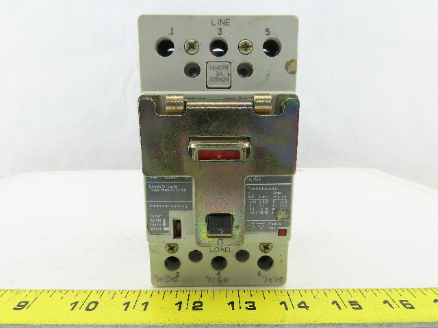 Cutler Hammer HMCPE003A0C 600V 3 Pole 3 Amp Circuit Breaker