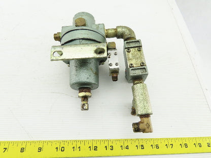 SMC XT14-135-03HB 3/8" Deceleration Valve With Check And Flow Control