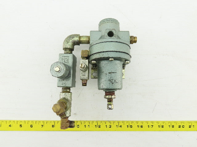 SMC XT14-135-03HB 3/8" Deceleration Valve With Check And Flow Control