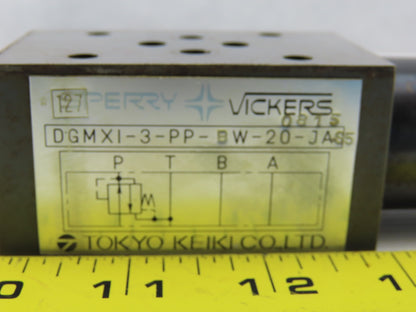 Vickers DGMX1-3-PP-BW-20-JA Pressure Reducing Systemstak Valve Module