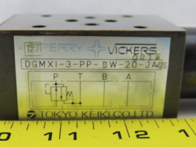Vickers DGMX1-3-PP-BW-20-JA Pressure Reducing Systemstak Valve Module