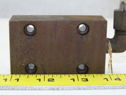 ISO 4401 Size Sandwich Pressure Monitoring Valve Section