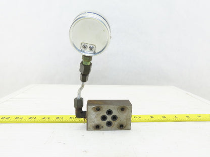 ISO 4401 Size Sandwich Pressure Monitoring Valve Section