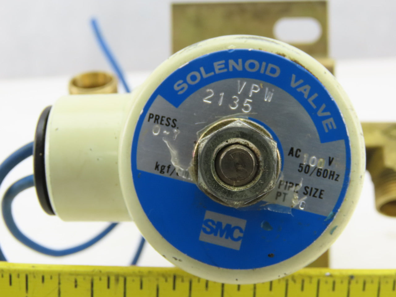SMC VPW 2135 3/8" NPT 100VAC Solenoid Valve