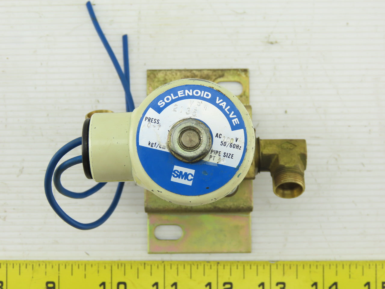 SMC VPW 2135 3/8" NPT 100VAC Solenoid Valve