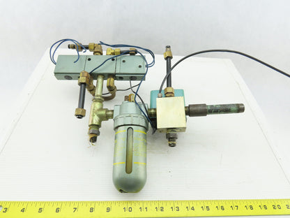 SMC 120-480V Pressure Switch Lubricator Secondary Valve Assembly