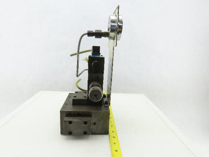 Vickers DG4V-3-2A-M-U1-1-7-50 Pressure Regulated Hydraulic Valve Stack Assembly
