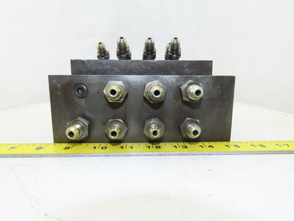 16 Port Steel Hydraulic Manifold
