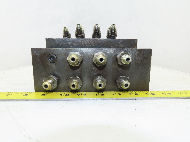16 Port Steel Hydraulic Manifold