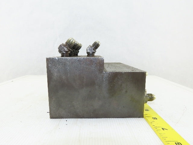 16 Port Steel Hydraulic Manifold