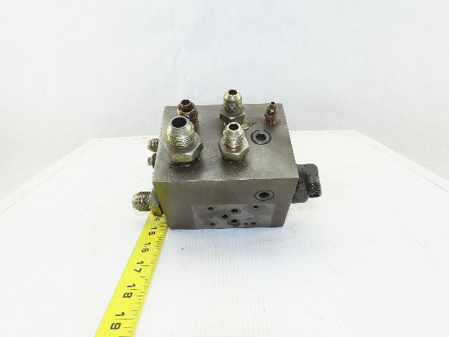 16 Port Steel Hydraulic Manifold