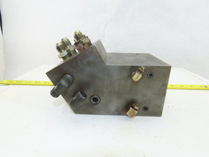 16 Port Steel Hydraulic Manifold
