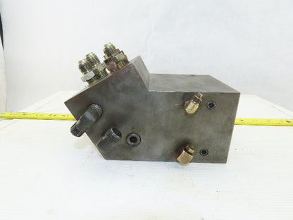 16 Port Steel Hydraulic Manifold