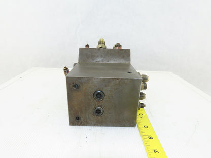16 Port Steel Hydraulic Manifold