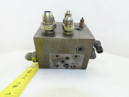 16 Port Steel Hydraulic Manifold