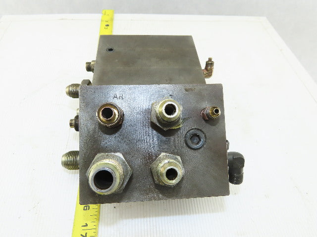 16 Port Steel Hydraulic Manifold