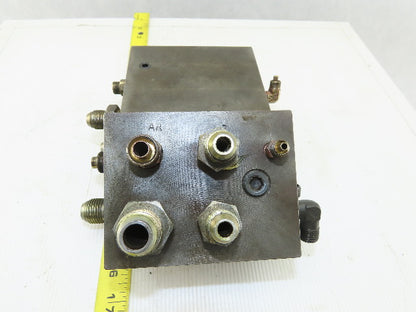 16 Port Steel Hydraulic Manifold