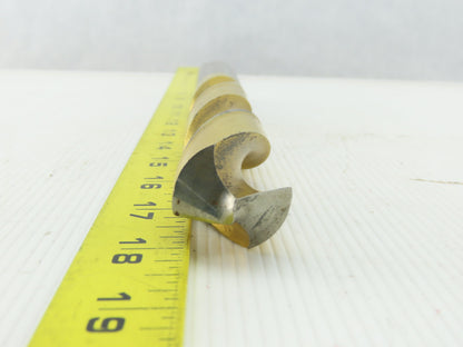 1-1/8", 118° Point, Twist Spiral 2 Flute, HSS, Extra Length Drill Bit 10-1/2" OAL