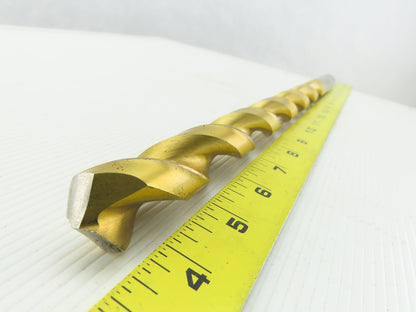 Guhring 22.05mm x 16-1/8" OAL HSS Drill Bit 2 Flute Twist Spiral