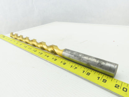 Guhring 22.05mm x 16-1/8" OAL HSS Drill Bit 2 Flute Twist Spiral