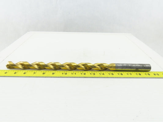 Guhring 22.05mm x 16-1/8" OAL HSS Drill Bit 2 Flute Twist Spiral