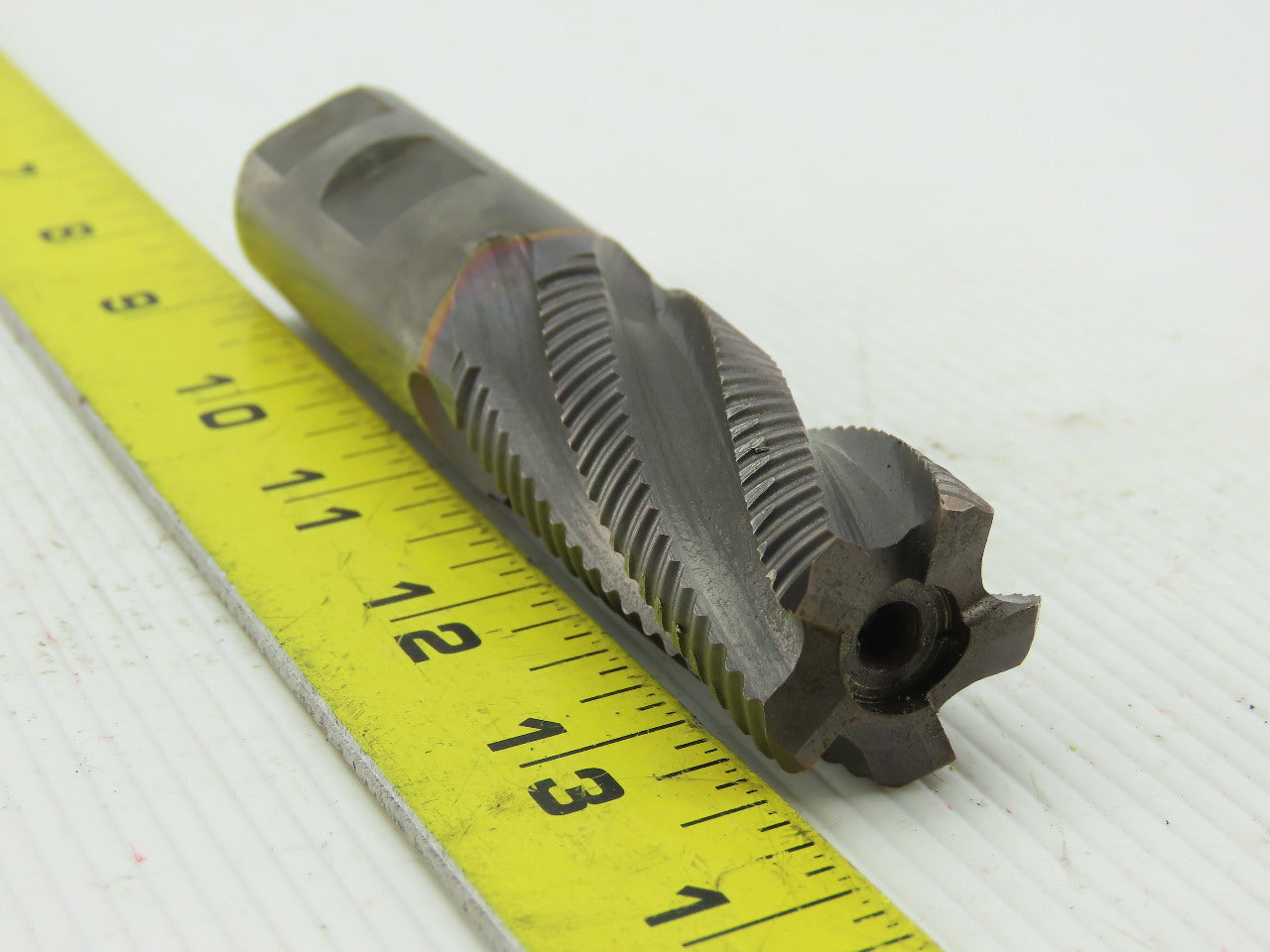 1" Dia, 6.730 Lead, Coarse , 2" LOC, 5 Flute Roughing Square End Mill