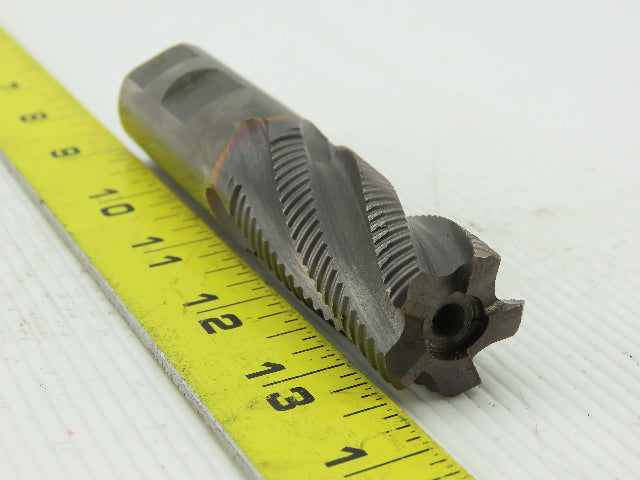 1" Dia, 6.730 Lead, Coarse , 2" LOC, 5 Flute Roughing Square End Mill