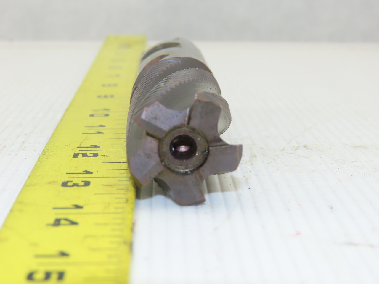 1" Dia, 6.730 Lead, Coarse , 2" LOC, 5 Flute Roughing Square End Mill