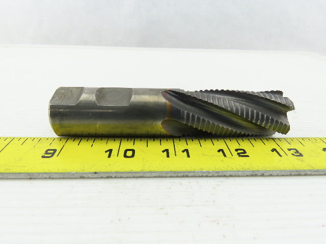1" Dia, 6.730 Lead, Coarse , 2" LOC, 5 Flute Roughing Square End Mill
