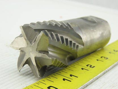 1-1/2" Dia, 8.162 Lead, Coarse , 1-3/8" LOC, 6 Flute Roughing Square End Mill