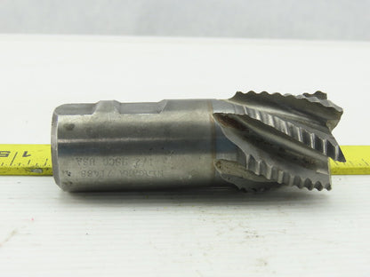 1-1/2" Dia, 8.162 Lead, Coarse , 1-3/8" LOC, 6 Flute Roughing Square End Mill