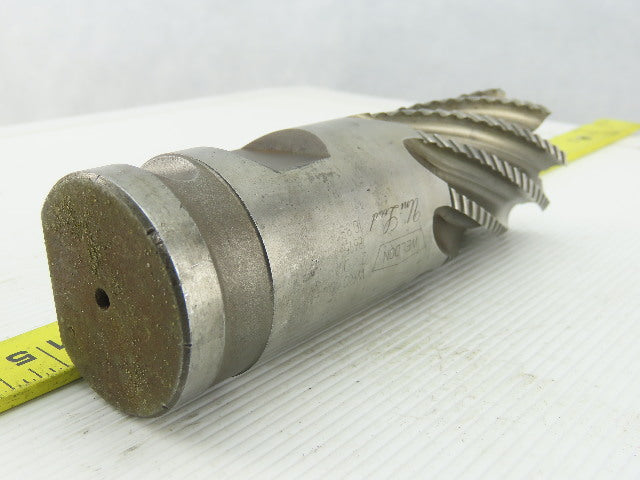 Weldon 2" Dia, Coarse , 3" LOC, 8 Flute Roughing Square End Mill 6-1/2" OAL