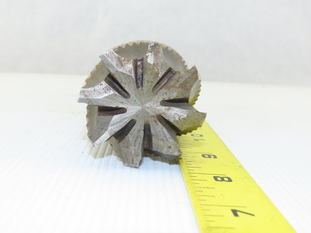 Weldon 2" Dia, Coarse , 3" LOC, 8 Flute Roughing Square End Mill 6-1/2" OAL