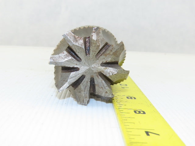Weldon 2" Dia, Coarse , 3" LOC, 8 Flute Roughing Square End Mill 6-1/2" OAL
