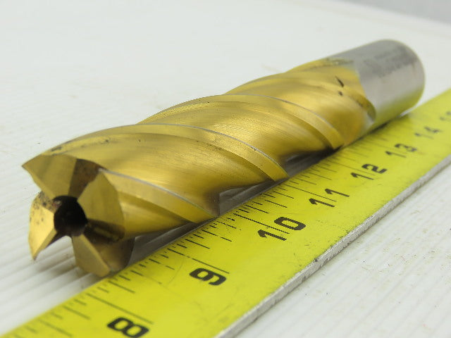Niagara N37320 1" HSS, 5.441 Lead Square End Mill 4-Flute 6-1/2 OAL, 4" LOC