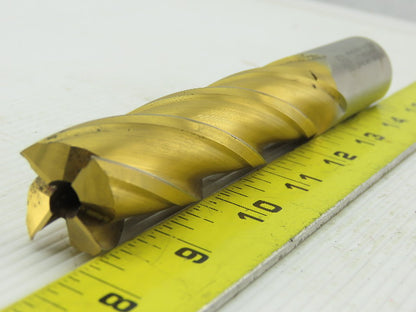 Niagara N37320 1" HSS, 5.441 Lead Square End Mill 4-Flute 6-1/2 OAL, 4" LOC