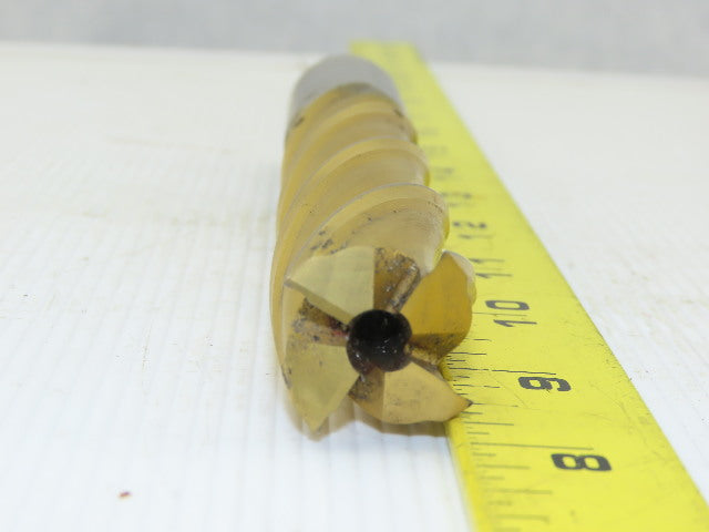 Niagara N37320 1" HSS, 5.441 Lead Square End Mill 4-Flute 6-1/2 OAL, 4" LOC