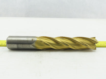 Niagara N37320 1" HSS, 5.441 Lead Square End Mill 4-Flute 6-1/2 OAL, 4" LOC
