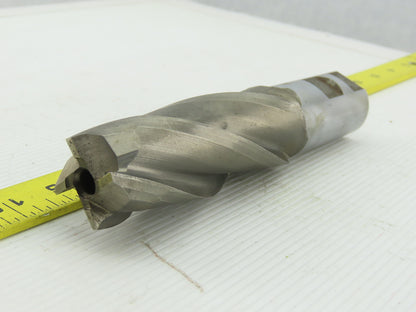 Weldon Milling End Mill 4 Flute 1-1/2" Dia 1-1/4" SHK 4" LOC 6-1/2" OAL