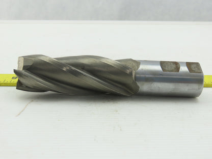 Weldon Milling End Mill 4 Flute 1-1/2" Dia 1-1/4" SHK 4" LOC 6-1/2" OAL
