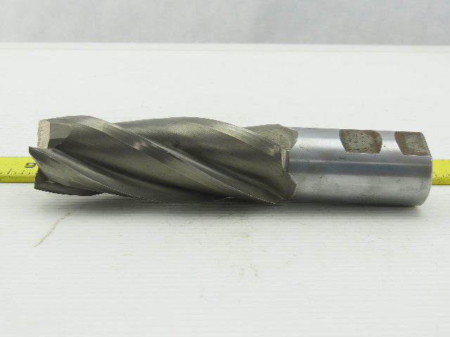 Weldon Milling End Mill 4 Flute 1-1/2" Dia 1-1/4" SHK 4" LOC 6-1/2" OAL