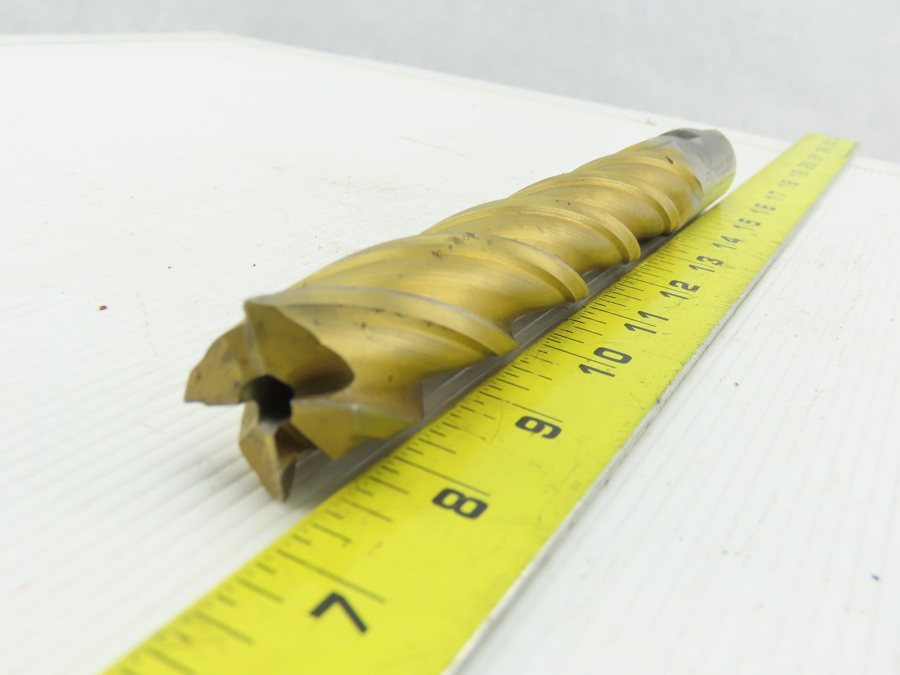 Niagara 1" HSS, 5.441 Lead Square End Mill 4-Flute 8-1/2 OAL, 6" LOC