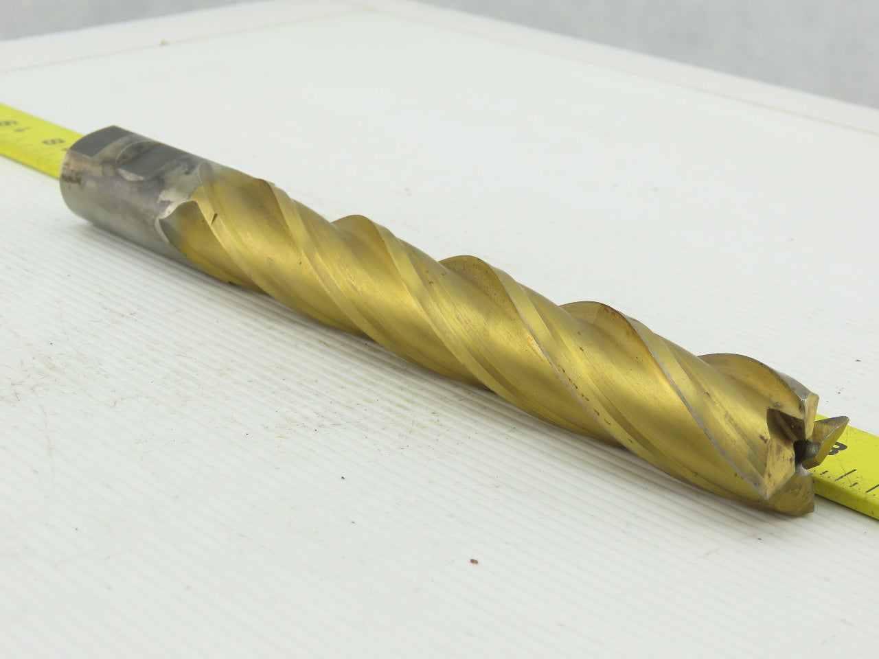 Niagara 1" HSS, 5.441 Lead Square End Mill 4-Flute 8-1/2 OAL, 6" LOC