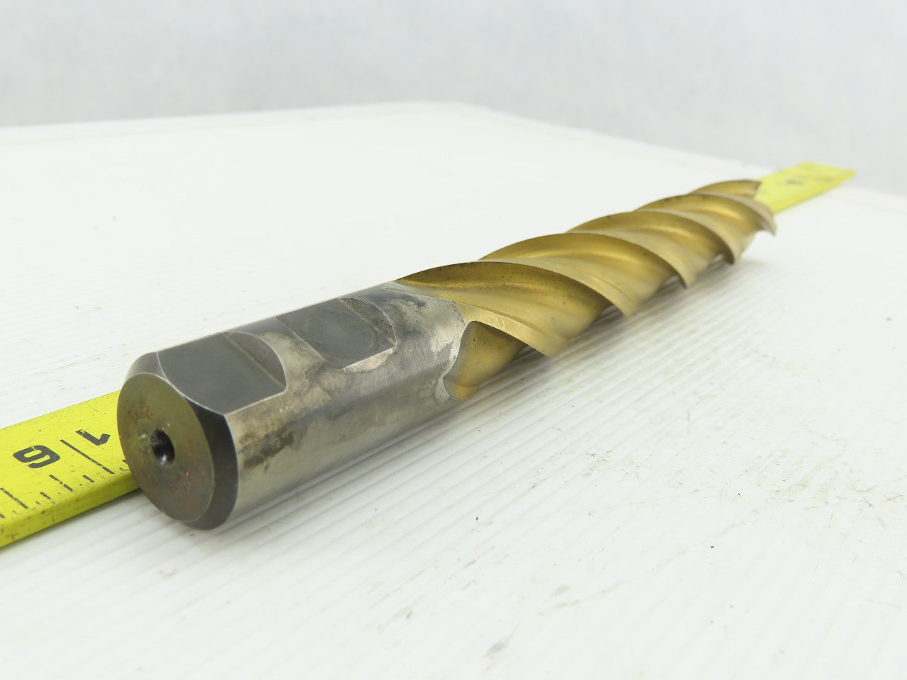 Niagara 1" HSS, 5.441 Lead Square End Mill 4-Flute 8-1/2 OAL, 6" LOC